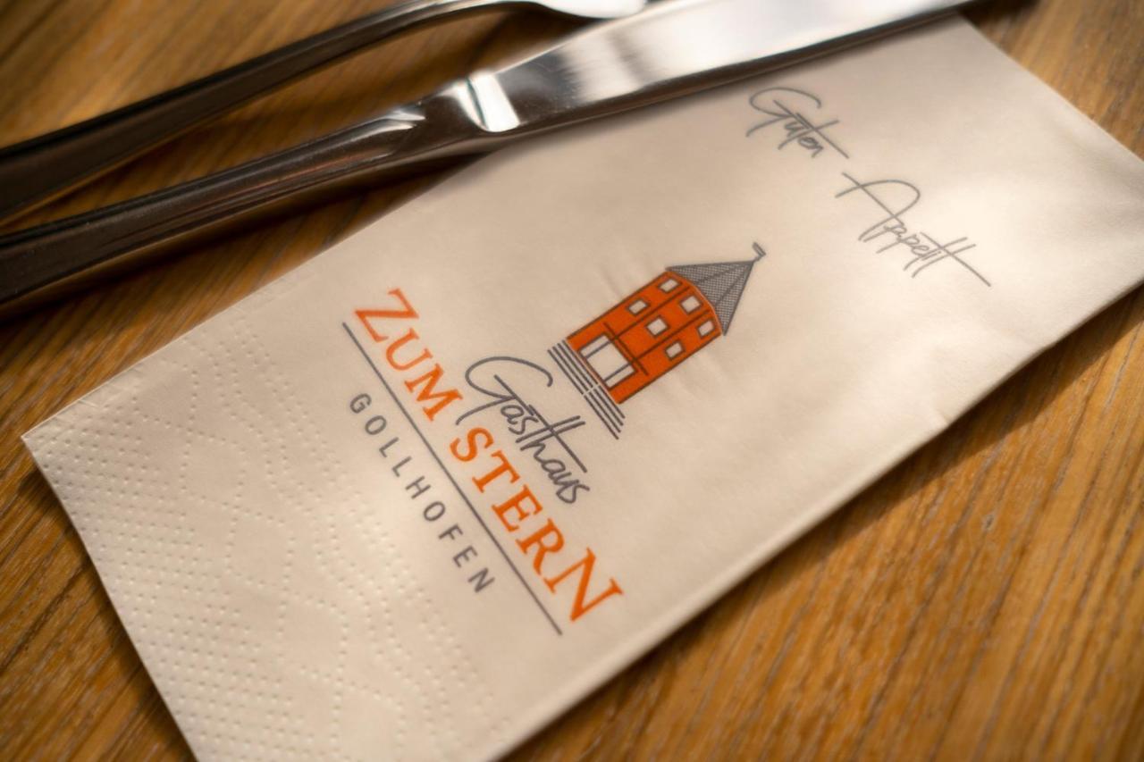 Gasthaus Zum Stern Gollhofen Eksteriør billede