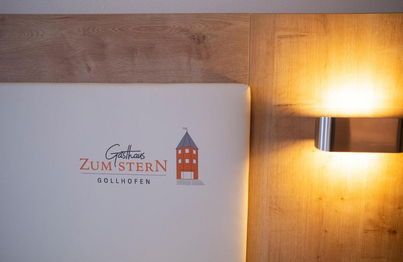 Gasthaus Zum Stern Gollhofen Eksteriør billede